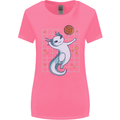 Axolotl Playing Volleyball Womens Wider Cut T-Shirt Azalea