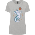 Axolotl Playing Volleyball Womens Wider Cut T-Shirt Sports Grey