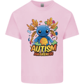 Axolottle Autism Awareness Autistic Kids T-Shirt Childrens Light Pink