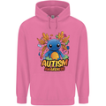 Axolottle Autism Awareness Autistic Mens 80% Cotton Hoodie Azelea