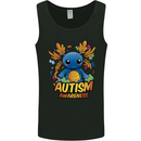 Axolottle Autism Awareness Autistic Mens Vest Tank Top Black