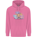 Axolottle Pumpkin Cute Halloween Kawaii Mens 80% Cotton Hoodie Azelea