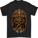 Aztec Skull Mens T-Shirt 100% Cotton Black