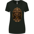 Aztec Skull Womens Wider Cut T-Shirt Black