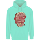 BBQ is My Favourite Funny Steak Grill Braai Childrens Kids Hoodie Peppermint