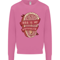 BBQ is My Favourite Funny Steak Grill Braai Mens Sweatshirt Jumper Azalea