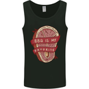 BBQ is My Favourite Funny Steak Grill Braai Mens Vest Tank Top Black