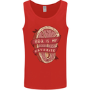 BBQ is My Favourite Funny Steak Grill Braai Mens Vest Tank Top Red