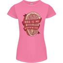 BBQ is My Favourite Funny Steak Grill Braai Womens Petite Cut T-Shirt Azalea