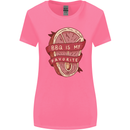 BBQ is My Favourite Funny Steak Grill Braai Womens Wider Cut T-Shirt Azalea