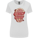 BBQ is My Favourite Funny Steak Grill Braai Womens Wider Cut T-Shirt White