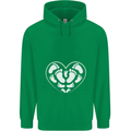 Baby Heart New Baby Pregnancy Pregnant Childrens Kids Hoodie Irish Green