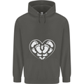 Baby Heart New Baby Pregnancy Pregnant Childrens Kids Hoodie Storm Grey