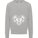 Baby Heart New Baby Pregnancy Pregnant Kids Sweatshirt Jumper Sports Grey