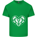 Baby Heart New Baby Pregnancy Pregnant Kids T-Shirt Childrens Irish Green