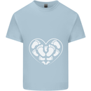 Baby Heart New Baby Pregnancy Pregnant Kids T-Shirt Childrens Light Blue