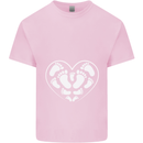 Baby Heart New Baby Pregnancy Pregnant Kids T-Shirt Childrens Light Pink