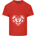 Baby Heart New Baby Pregnancy Pregnant Kids T-Shirt Childrens Red