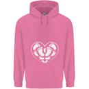 Baby Heart New Baby Pregnancy Pregnant Mens 80% Cotton Hoodie Azelea