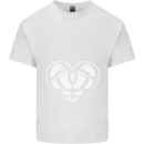 Baby Heart New Baby Pregnancy Pregnant Mens Cotton T-Shirt Tee Top White