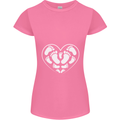 Baby Heart New Baby Pregnancy Pregnant Womens Petite Cut T-Shirt Azalea