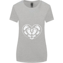 Baby Heart New Baby Pregnancy Pregnant Womens Wider Cut T-Shirt Sports Grey