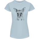 Baby Kangaroo Sketch Ecology Environment Womens Petite Cut T-Shirt