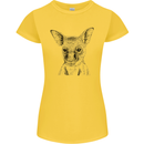 Baby Kangaroo Sketch Ecology Environment Womens Petite Cut T-Shirt