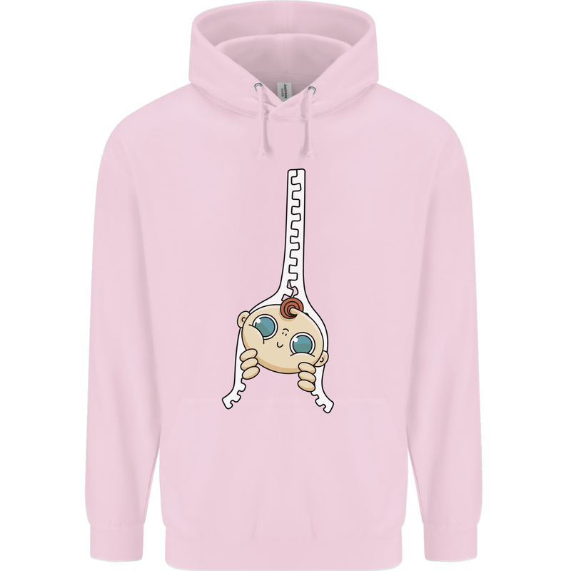 Baby Zipper New Baby Pregnancy Pregnant Childrens Kids Hoodie Light Pink