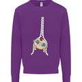 Baby Zipper New Baby Pregnancy Pregnant Kids Sweatshirt Jumper Purple
