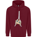 Baby Zipper New Baby Pregnancy Pregnant Mens 80% Cotton Hoodie Maroon