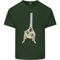 Baby Zipper New Baby Pregnancy Pregnant Mens Cotton T-Shirt Tee Top Forest Green