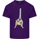 Baby Zipper New Baby Pregnancy Pregnant Mens Cotton T-Shirt Tee Top Purple