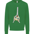 Baby Zipper New Baby Pregnancy Pregnant Mens Sweatshirt Jumper Irish Green