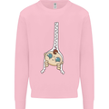 Baby Zipper New Baby Pregnancy Pregnant Mens Sweatshirt Jumper Light Pink