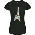 Baby Zipper New Baby Pregnancy Pregnant Womens Petite Cut T-Shirt Black