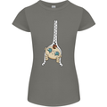 Baby Zipper New Baby Pregnancy Pregnant Womens Petite Cut T-Shirt Charcoal