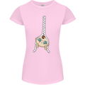 Baby Zipper New Baby Pregnancy Pregnant Womens Petite Cut T-Shirt Light Pink