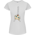 Baby Zipper New Baby Pregnancy Pregnant Womens Petite Cut T-Shirt White