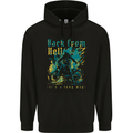 Back From Hell Biker Motorcycle Motorbike Childrens Kids Hoodie Black