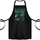 Back From Hell Biker Motorcycle Motorbike Cotton Apron 100% Organic Black