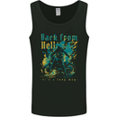 Back From Hell Biker Motorcycle Motorbike Mens Vest Tank Top Black