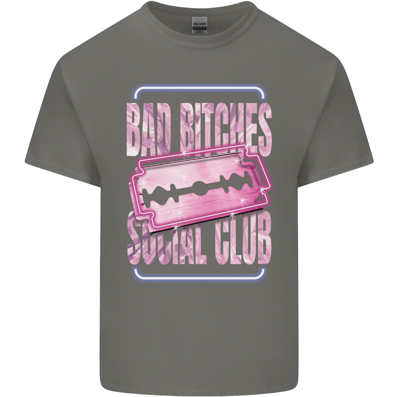 Bad Bitches Social Club Hen Doo Kids T-Shirt Childrens Charcoal
