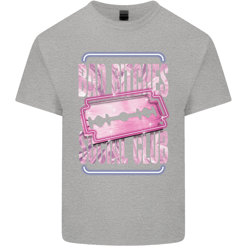 Bad Bitches Social Club Hen Doo Kids T-Shirt Childrens Sports Grey