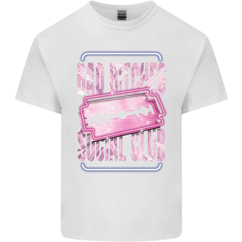 Bad Bitches Social Club Hen Doo Kids T-Shirt Childrens White