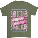 Bad Bitches Social Club Hen Doo Mens T-Shirt 100% Cotton Military Green