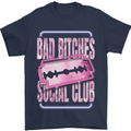 Bad Bitches Social Club Hen Doo Mens T-Shirt 100% Cotton Navy Blue