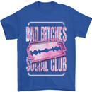 Bad Bitches Social Club Hen Doo Mens T-Shirt 100% Cotton Royal Blue