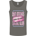 Bad Bitches Social Club Hen Doo Mens Vest Tank Top Charcoal