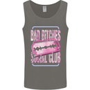 Bad Bitches Social Club Hen Doo Mens Vest Tank Top Charcoal